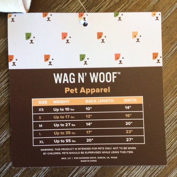 Cute Fall Autumn Pumpkin Dog Pet Tee Shirt Clothing Size Medium - Picture 5 of 5